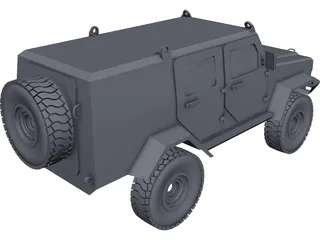 RG-32 Scout 3D Model preview