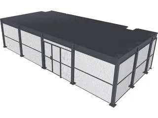 Storage Room Mezzanine 3D Model preview