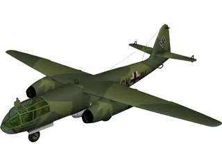 Arado Ar 234 Blitz (1945) 3D Model preview