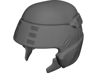 Starship Troopers Helmet 3D Model preview