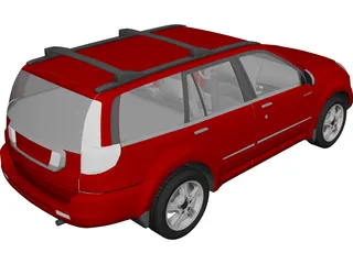 Great Wall Hover H2 (2009) 3D Model preview