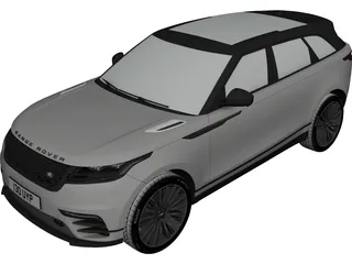 Range Rover Velar (2018) 3D Model preview