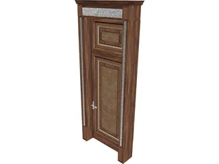 Door Classic 3D Model preview
