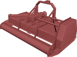 Mulcher 3D Model preview