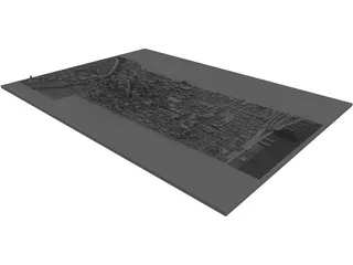 Philadelphia City 3D Model preview