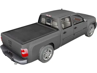 Chevrolet Silverado 3D Model preview