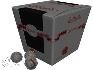 Ferrero Raffaello 3D Model preview