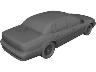 Chrysler New Yorker LHS (1995) 3D Model preview