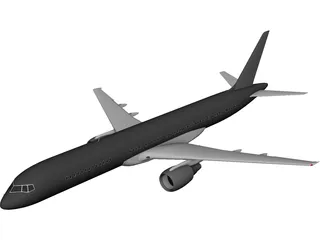 Boeing 757-200 Delta-2 3D Model preview