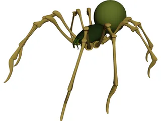 Spider 3D Model preview