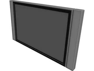 TV Plasma 30inch Polegadas 3D Model preview