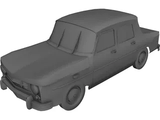 Renault (1962) 3D Model preview