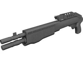 SPAS 12 3D Model preview