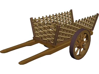 Carreta 3D Model preview