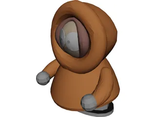 South Park Kenny 3D Model preview