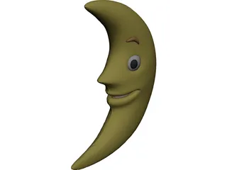 Moon Toy 3D Model preview