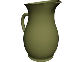 Water Pitcher 3D Model preview