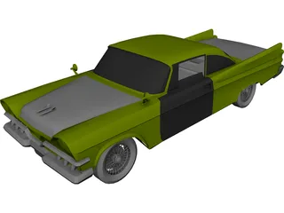 Dodge Lancer (1957) 3D Model preview