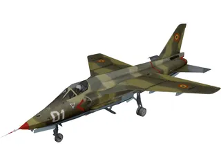IAR-93 Vultur 3D Model preview