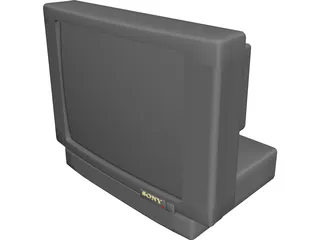 TV Sony 3D Model preview
