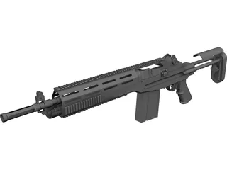 M14 EBR 3D Model preview