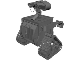 Wall-E 3D Model preview