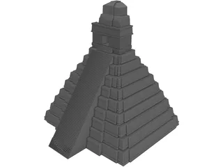 Tikal 3D Model preview