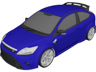 Ford Focus RS 3D Model preview