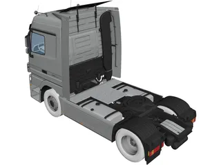 Mercedes-Benz Actros 8144 3D Model preview