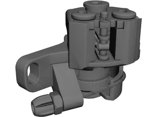 Shimano Bike Brake 3D Model preview