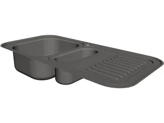 Kitchen Sink 3D Model preview