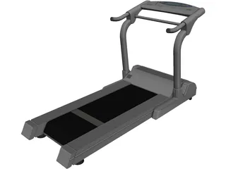 Treadmill 3D Model preview