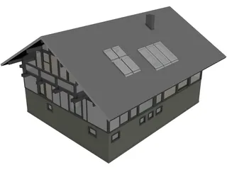 Vacation Home 3D Model preview