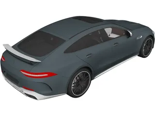 Mercedes-AMG GT 63 S (2019) 3D Model preview