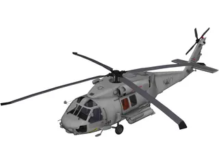Sikorsky SH-60 Seahawk 3D Model preview