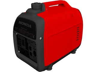 Honda EU2200i 3D Model preview