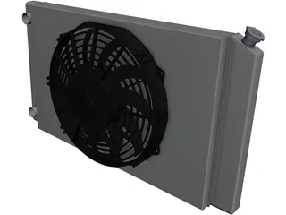 Radiator 3D Model preview