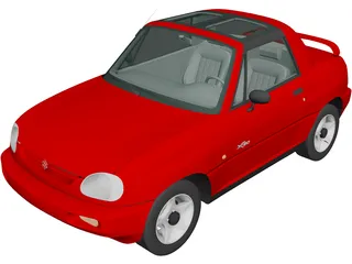 Suzuki X-90 (1996) 3D Model preview
