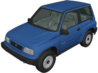 Suzuki Vitara (1989) 3D Model preview