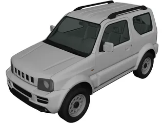 Suzuki Jimny (2012) 3D Model preview