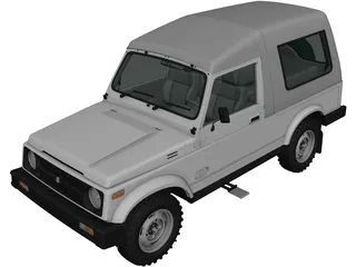 Suzuki Gypsy (2016) 3D Model preview