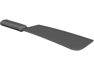 Meat Cleaver 3D Model preview