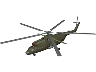 Mil Mi-6 Hook 3D Model preview