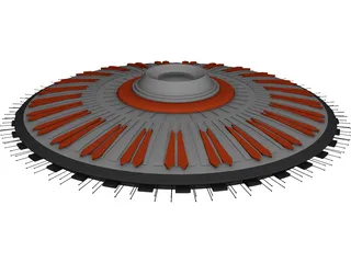 UFO 3D Model preview