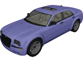 Chrysler 300C 3D Model preview