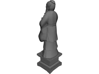 Kongfuzi 3D Model preview