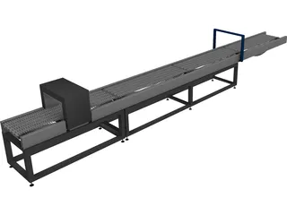 Metal Detector 3D Model preview