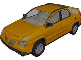 Pontiac Aztec 3D Model preview
