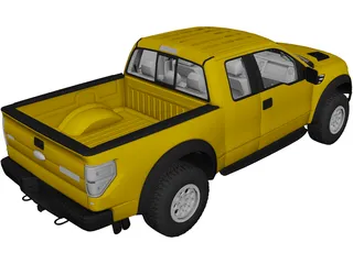 Ford SVT Raptor (2014) 3D Model preview
