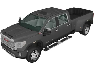 GMC Sierra 3500HD (2019) 3D Model preview